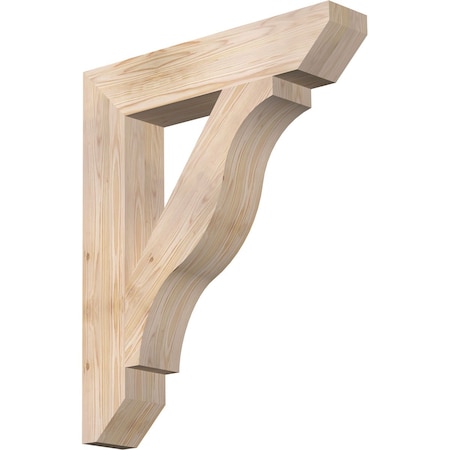Ekena Millwork Funston Slat Smooth Bracket, Douglas Fir, 5 1/2"W x 30"D x 36"H BKT06X30X36FST06SDF